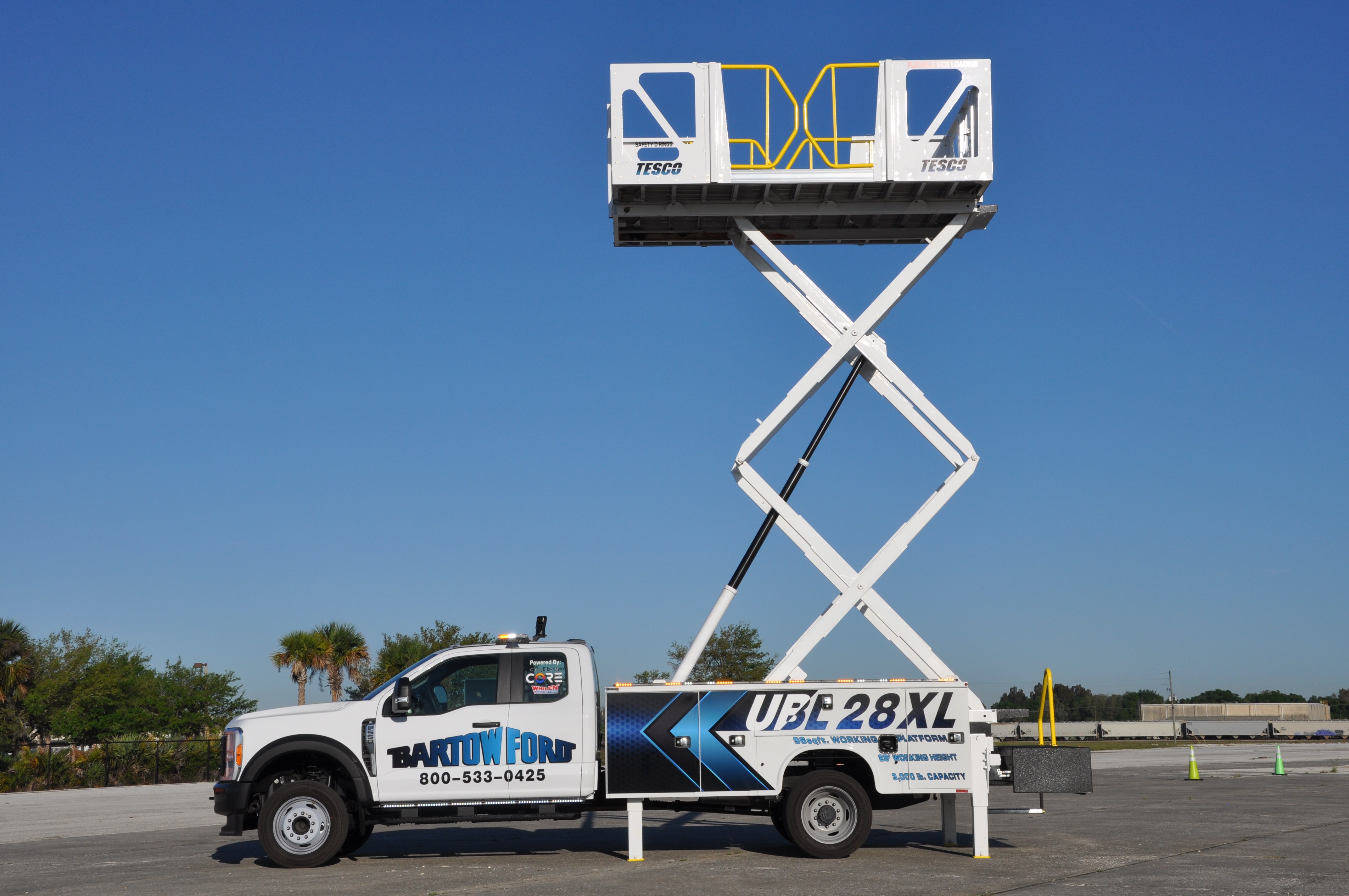 UBL Utility Body Lift Municipal Hydraulic lift.